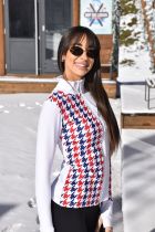 AKTIVNI VEŠ KLARA LINE ŽENSKI PEPITO full zip