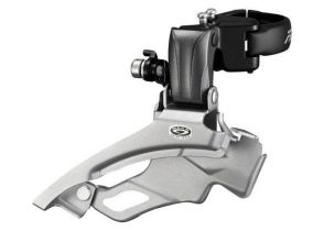 MENJAČ PREDNJI SHIMANO ALTUS FD-M371 3X9 SA ŠELNOM 34.9mm (+28.6/31.8 ADPT) 44-48T TOP DOWN-SWING DUAL-PULL