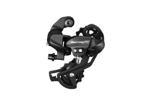MENJAČ ZADNJI SHIMANO TOURNEY RD-TX800 SGS D 7/8 BRZINA NA NOSAČ MENJAČA (KUKU) black