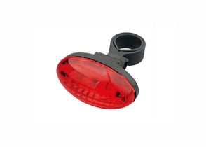 BLJESKALICA XC TL718T REAR 5 LED red